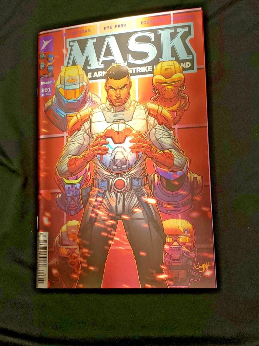 MASK #1 – Prestige 1:100 Jonboy Meyers Foil Incentive & Bonus Blind Bag Set - Picture 7 of 8